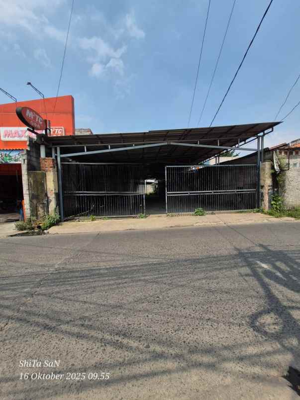 dijual tanah jl raya cipayung depok