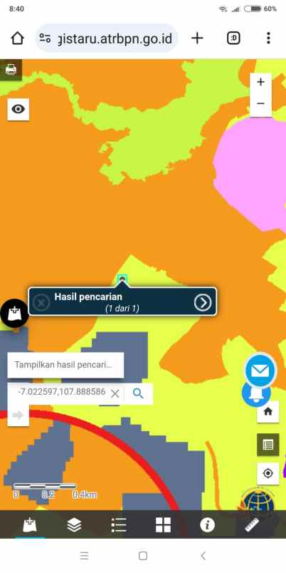 dijual tanah jl raya lingkar nagreg