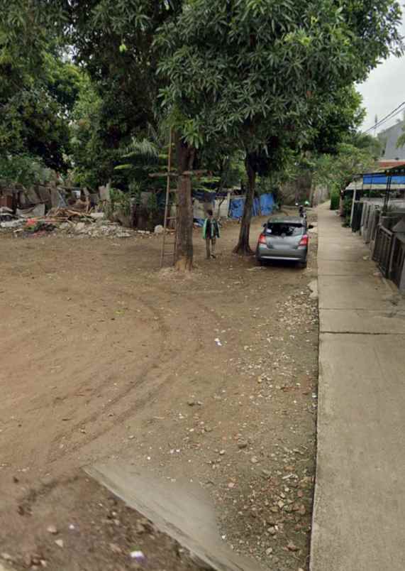 dijual tanah jl raya tanah baru beji depok