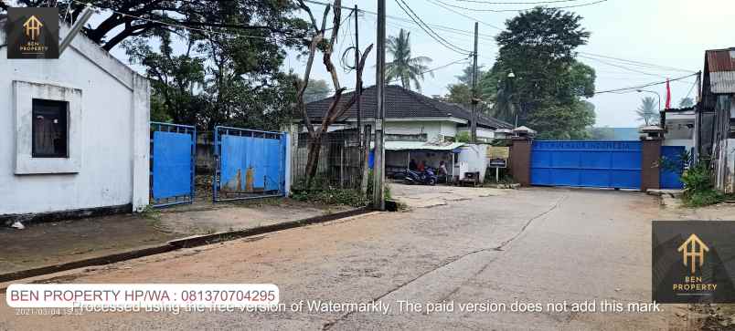 dijual tanah jl stpi curug kadu jaya