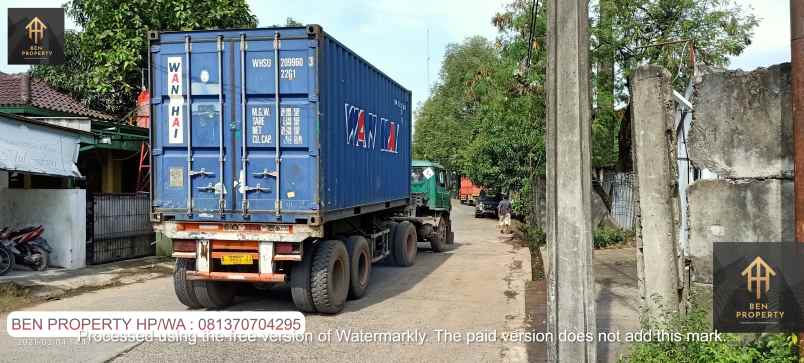 dijual tanah jl stpi curug kadu jaya