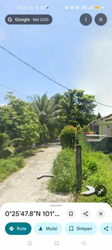 dijual tanah jl teropong