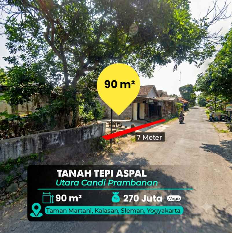 dijual tanah kalasan