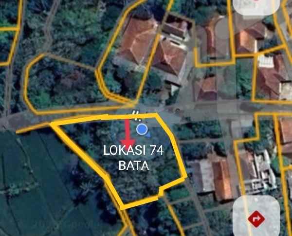 dijual tanah kebun pinggir jalan desa