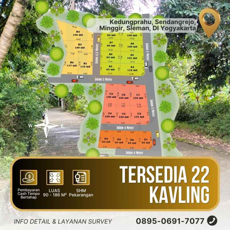 dijual tanah kedungprahu sendangrejo