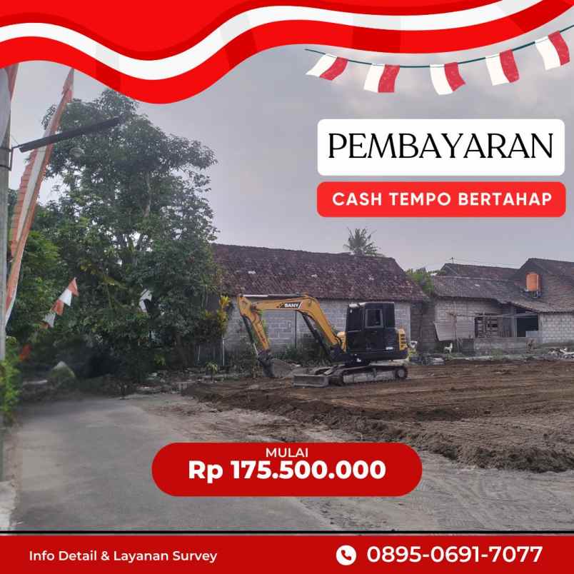 dijual tanah medari gede barat ibarbo