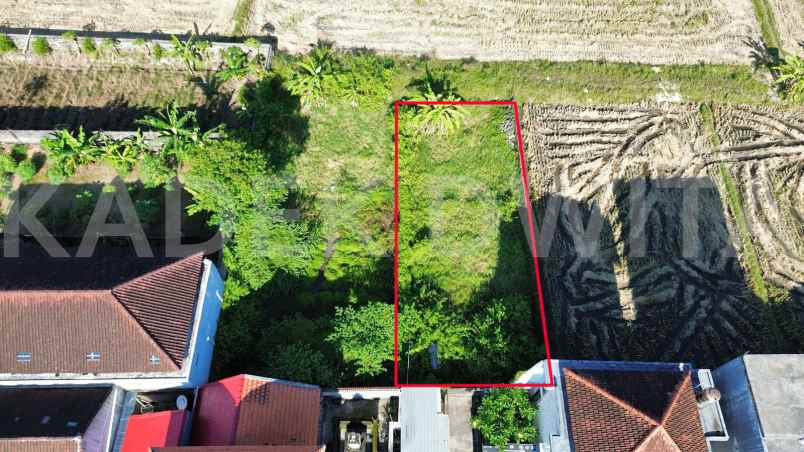 dijual tanah murah 244 m2 tukad badung renon denpasar