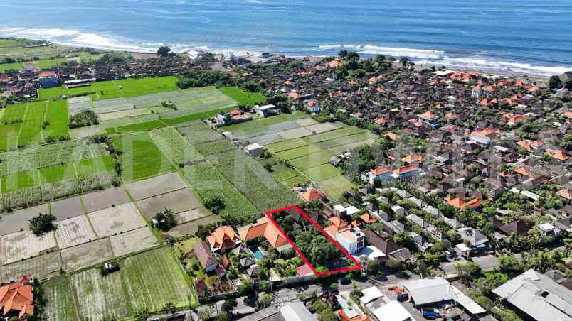 dijual tanah pantai pasut los sungai tibubiyu braban