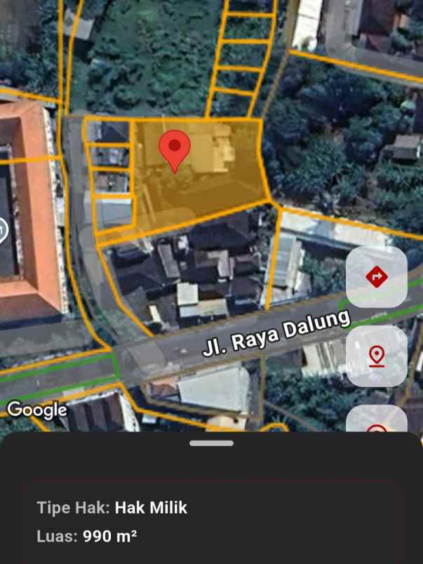 dijual tanah raya dalung