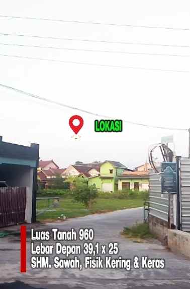 dijual tanah sekarsuli berbah kabupaten