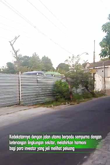 dijual tanah sekarsuli berbah kabupaten