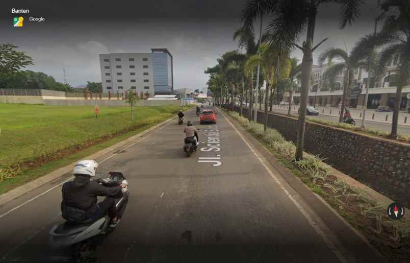 dijual tanah summarecon serpong jl