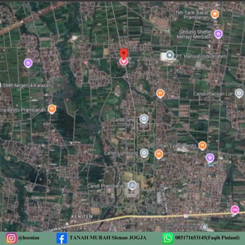 dijual tanah tamanmartani