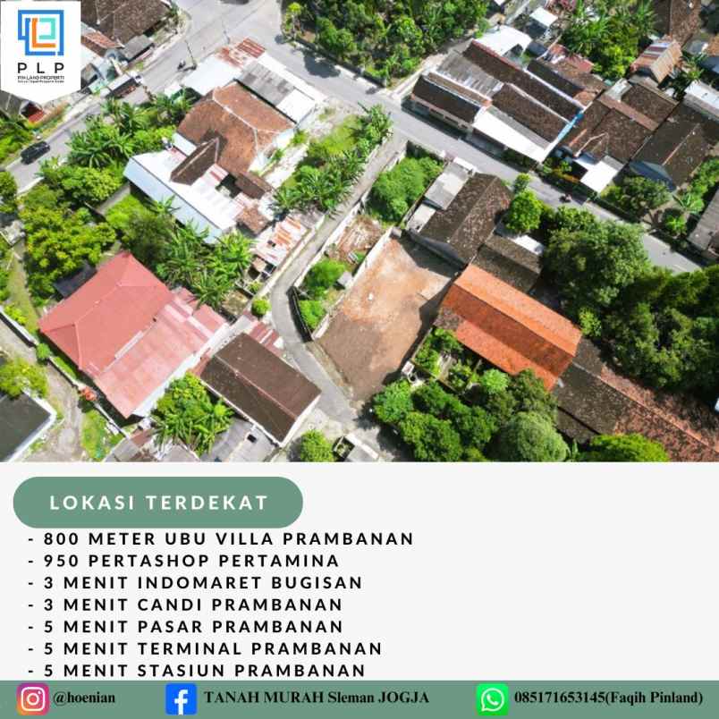 dijual tanah tamanmartani