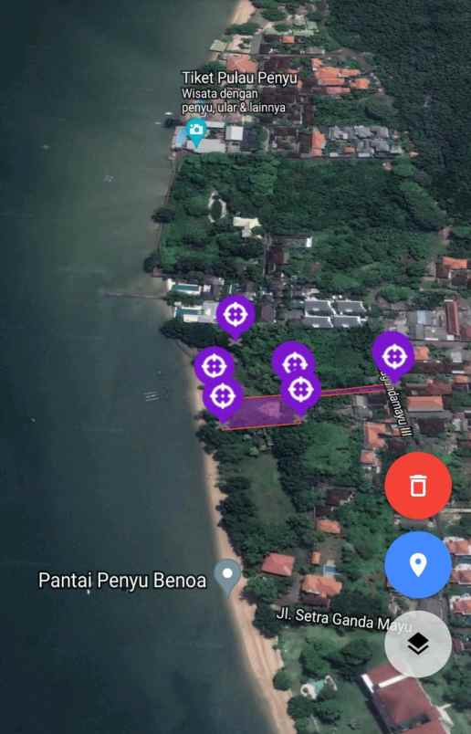 dijual tanah tanjung benoa nusa dua
