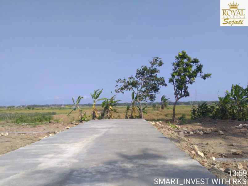 dijual tanah temon kulonprogo yogyakarta