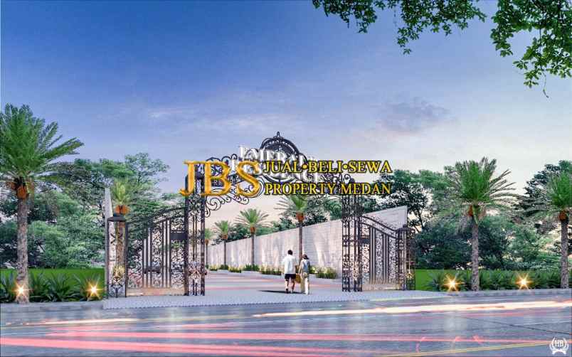 dijual villa emerald residence jln