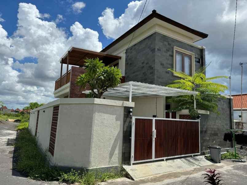 dijual villa view sawah area sanur denpasar bali