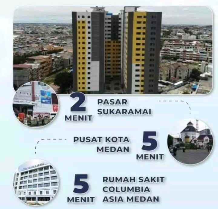 disewakan apartemen jalan nikel sukaramai asia