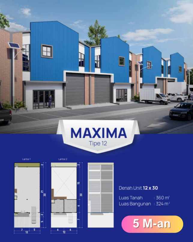 gudang multiguna dekat bandara dan pik2