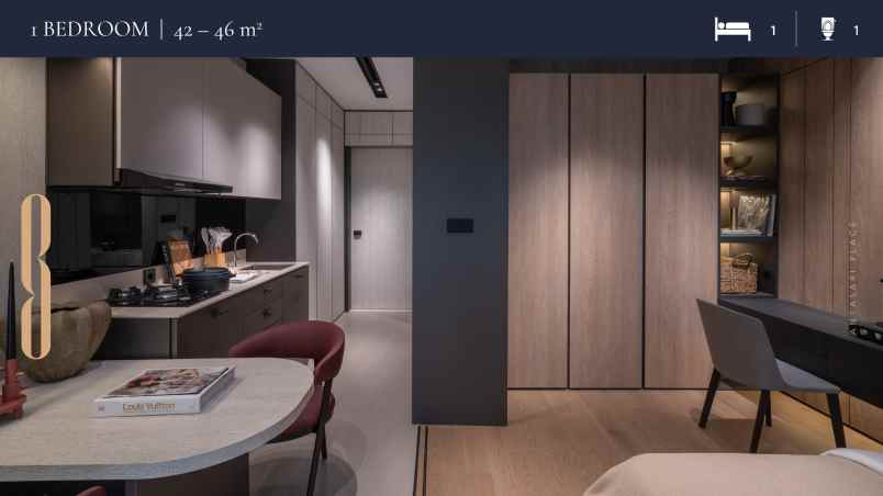 jual antasari place 1br unfurnished