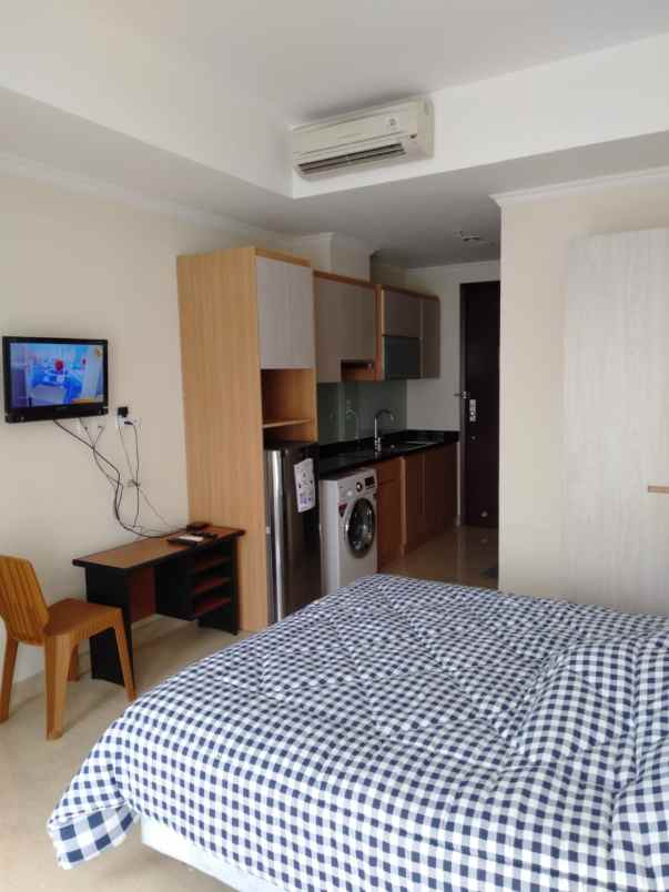 jual menteng park studio 32 m2 tower diamond