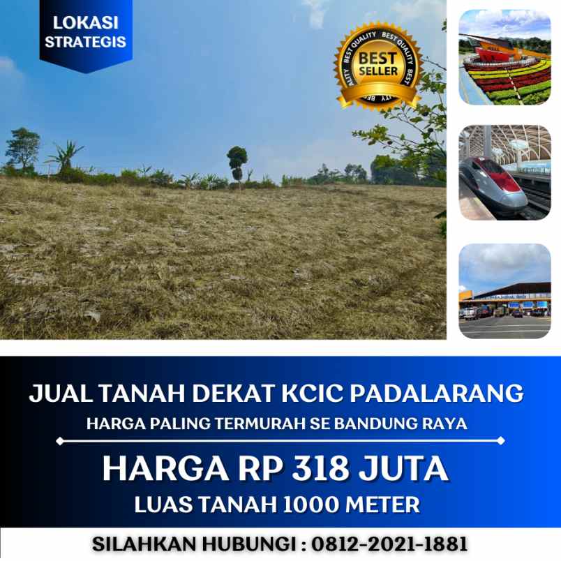jual tanah dekat kota baru parahyangan