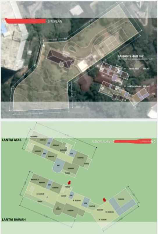 luxury home di mainroad jalan sangkuriang dago bandung