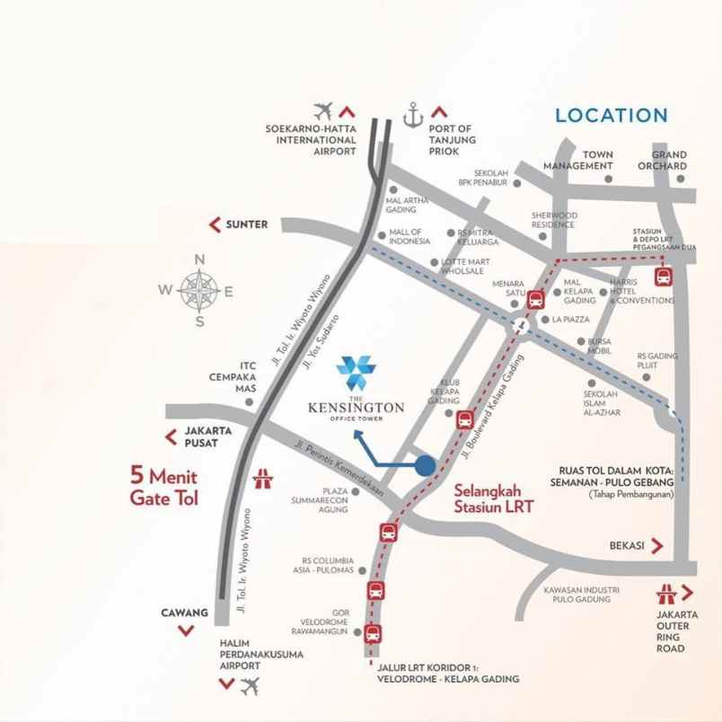 ruko gudang kantor office space the