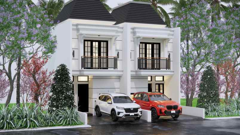 rumah classic bata merah ceger cipayung jakrta timur