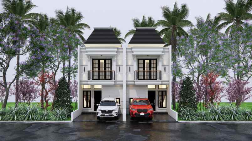 rumah classic bata merah ceger cipayung jakrta timur