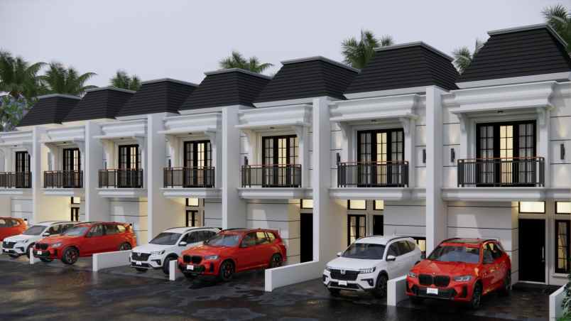 rumah classic bata merah ceger cipayung jakrta timur