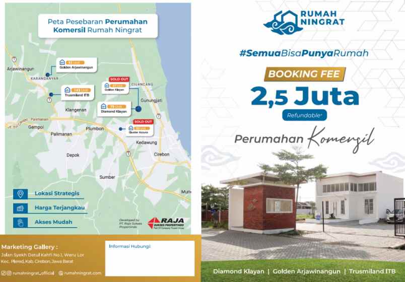 rumah cluster itb cirebon arjawinangun