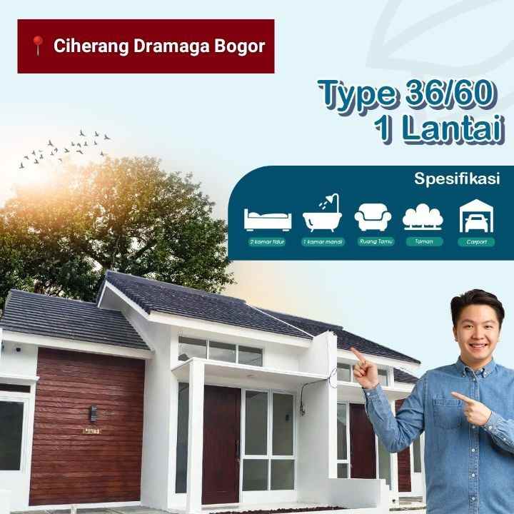 rumah di ciherang dekat kampus ipb dramaga bogor