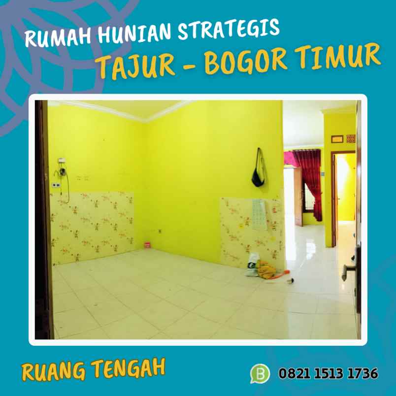rumah di tajur bogor timur dekat tol bocimi
