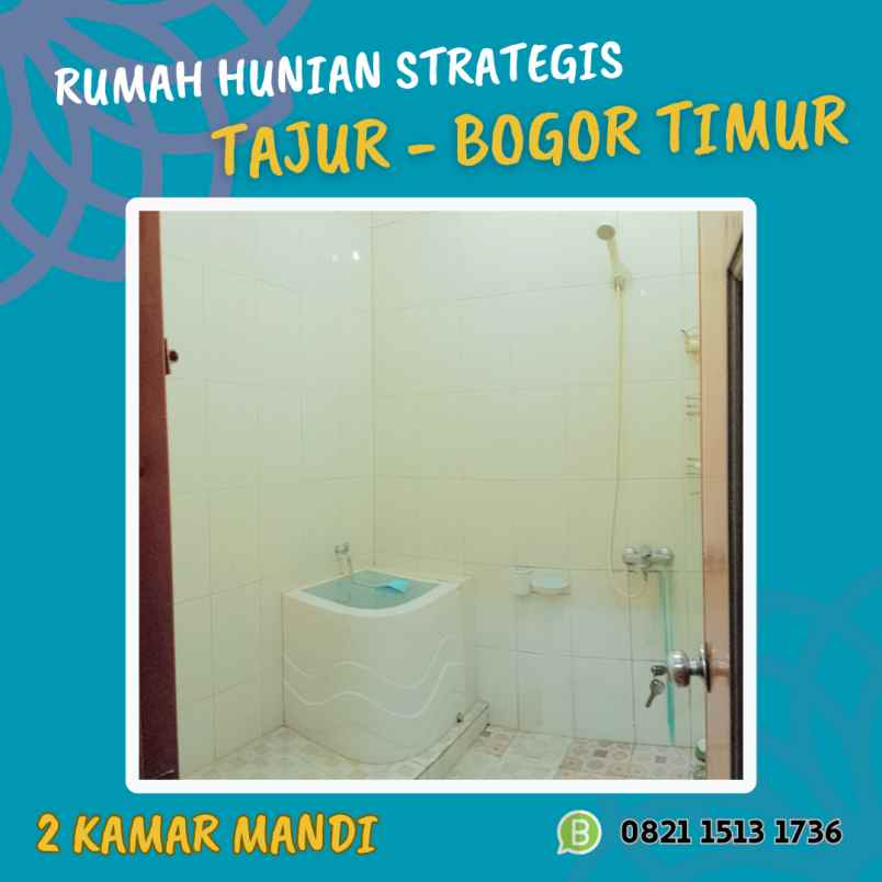 rumah di tajur bogor timur dekat tol bocimi