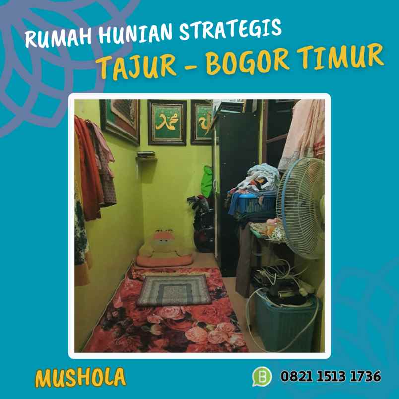 rumah di tajur bogor timur dekat tol bocimi