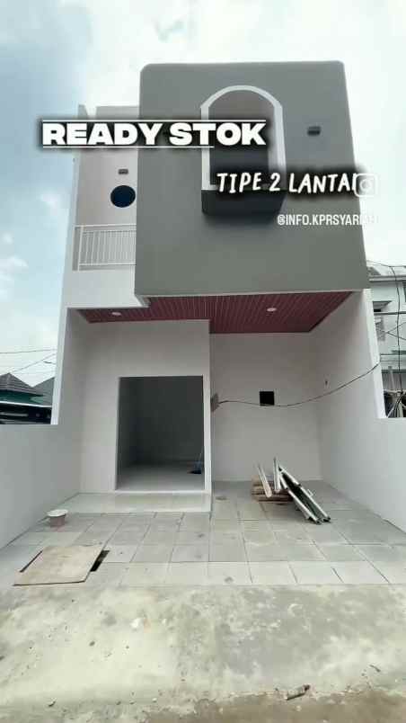 rumah dua lantai siap huni cijantung jakarta timur