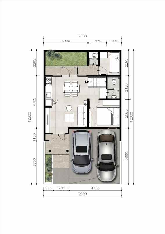 rumah jl mess all jati sampurna