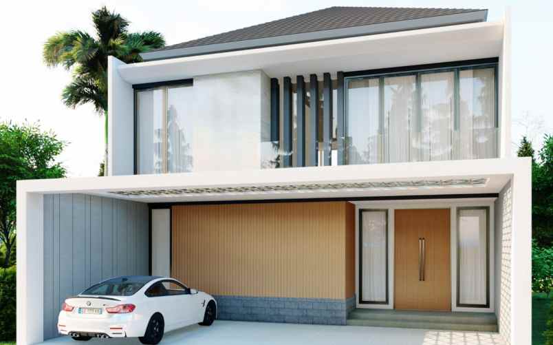 rumah mewah asri di jalan cemara kipas pekanbaru