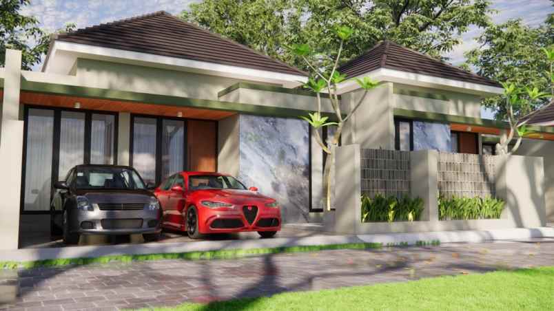 rumah modern dalam cluster dekat rsiy pdhi