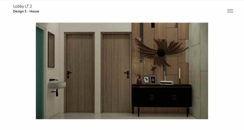 rumah modern minimalis strategis di cirendeu tang sel