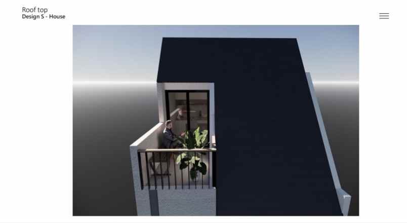 rumah modern minimalis strategis di cirendeu tang sel