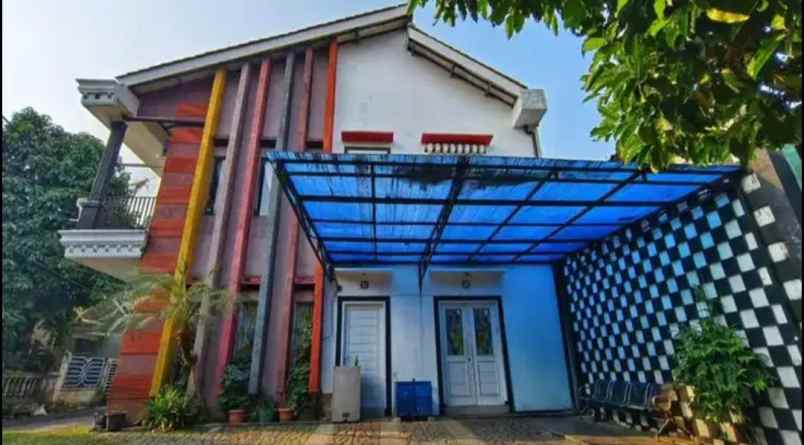 rumah pelangi mewah di pondok kelapa duren sawit