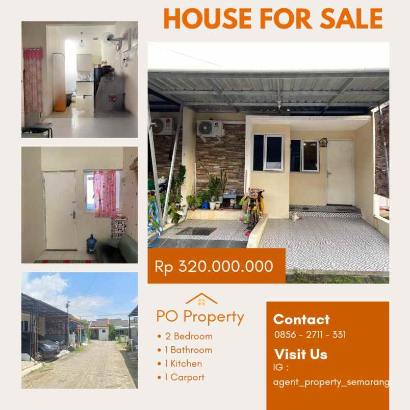 rumah sederhana siap huni rowosari meteseh tembalang