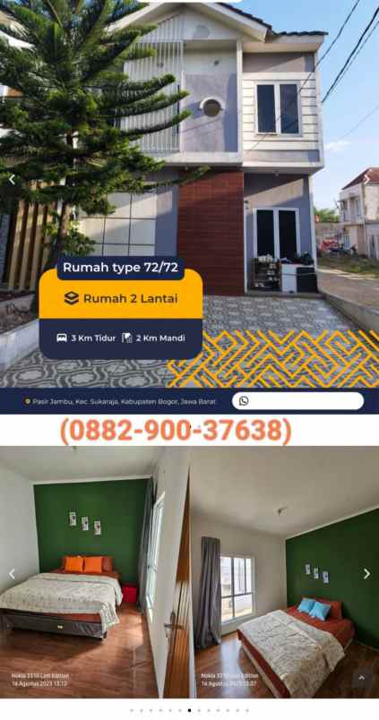 rumah siap huni dekat stasiun cilebut bogor