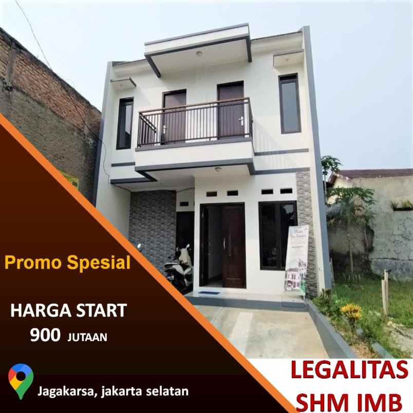 rumah siap huni ready cipedak jagakarsa jakarta