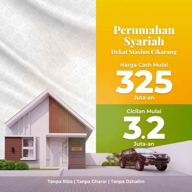 rumah sukatani cikarang