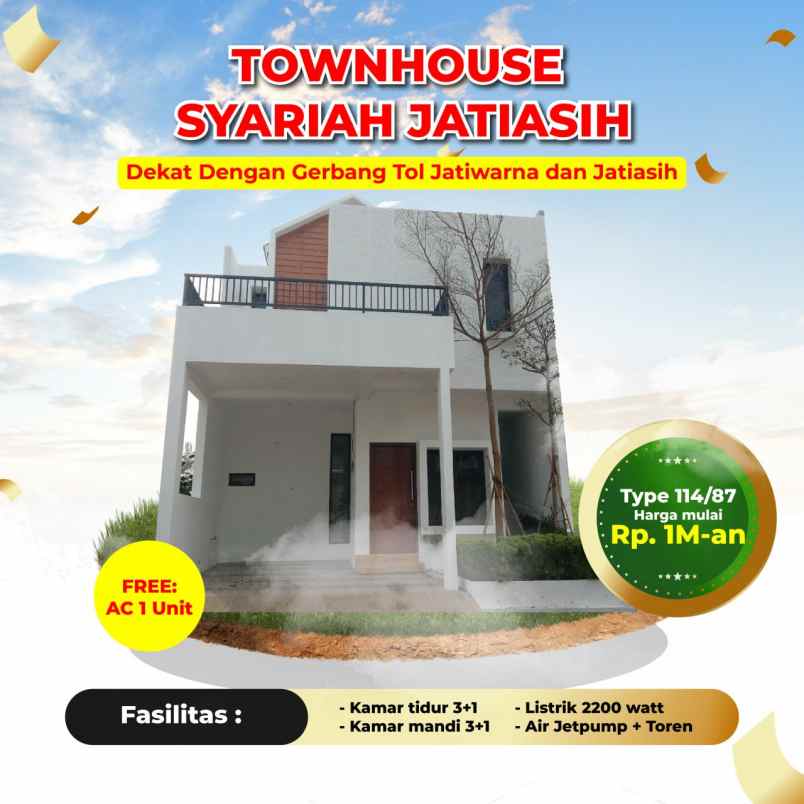 rumah syariah jatiasih kpr developer kota bekasi