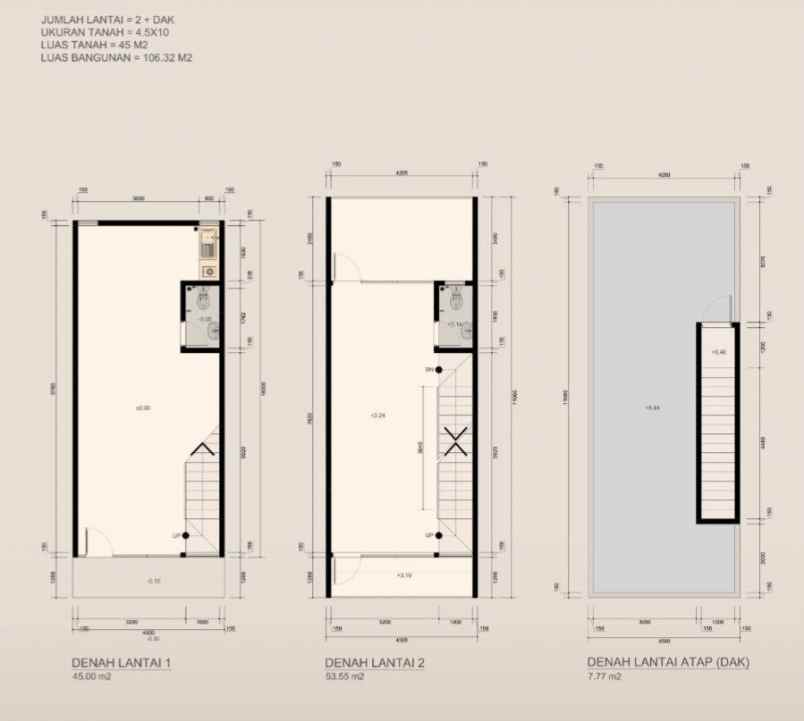 runah baru indent dijatimekar jati asih bekasi